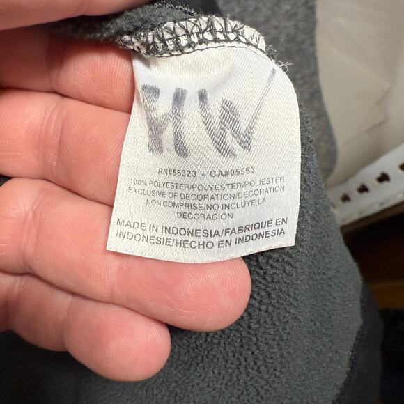 Nike Full Zip Swoosh Jacket Men's XXL Black Georgia Patched Casual Outdoors - Picture 7 of 10